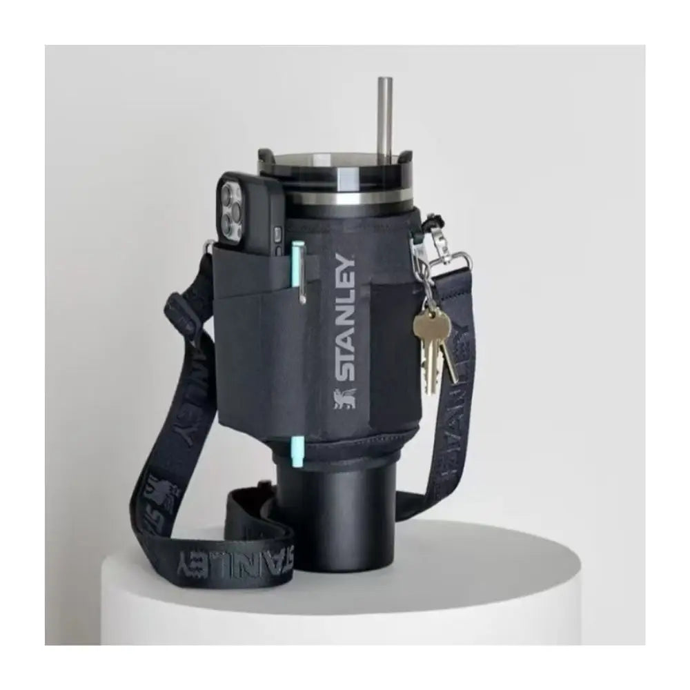 Water Bottle Carrier Water Bottle Holder Travel Essential Water Bottle Bag Carrier Cup Accessory for Stanley 40oz Tumbler