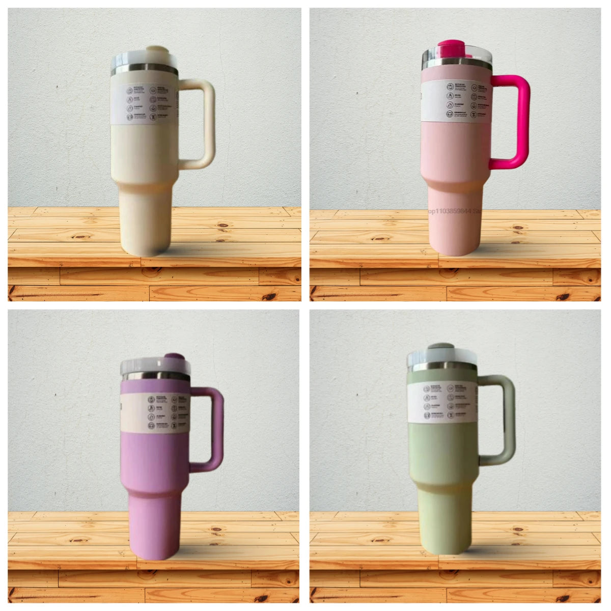 2025 New HOT Large Capacity 40Oz Stainless Steel Vacuum Flask - Insulated Tumbler Cup with Lids and Straws , Perfect for Travel