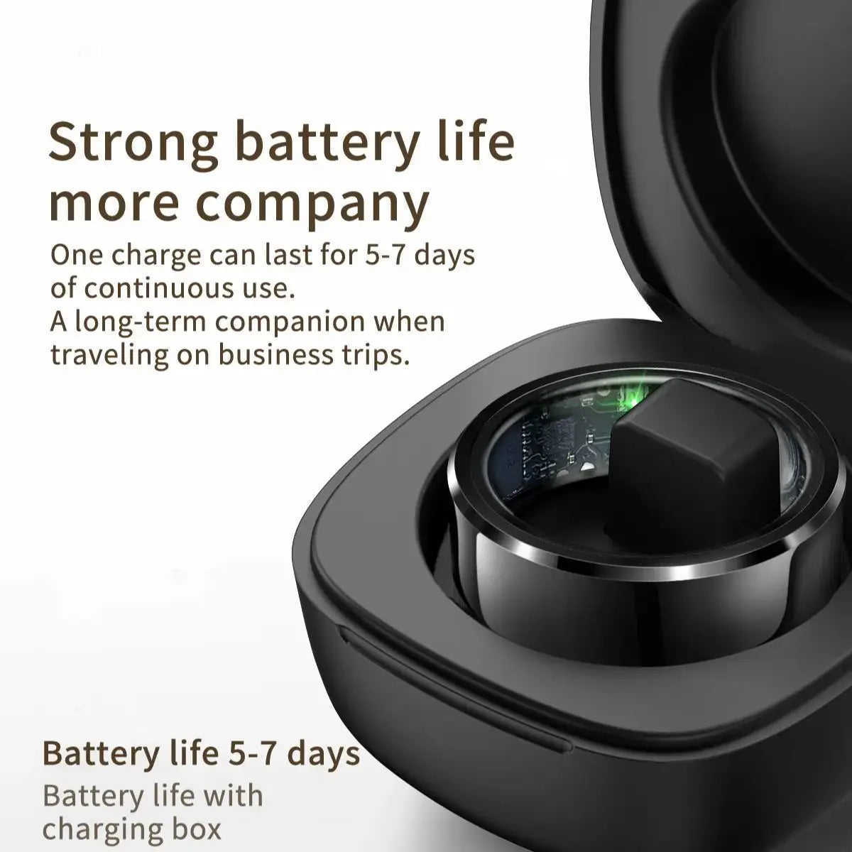 2025 R6Pro Smart Ring for Men ,Heart Rate, Blood Oxygen,Sleep Tracker, woman's health rings ,Compatible Android & iphone ring