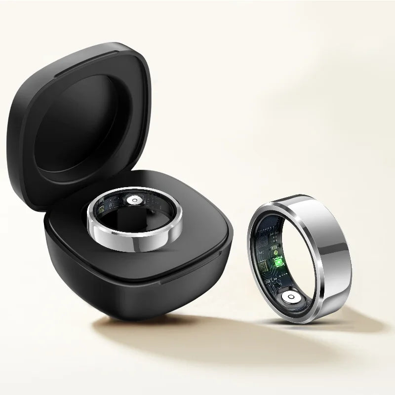 2025 R6Pro Smart Ring for Men ,Heart Rate, Blood Oxygen,Sleep Tracker, woman's health rings ,Compatible Android & iphone ring