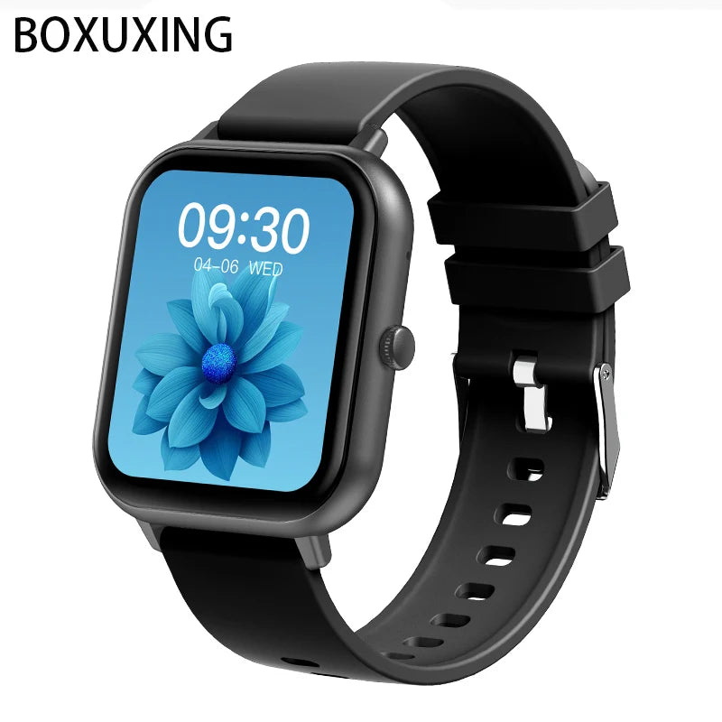 2025 New Smart Watch Women HD Bluetooth Call Sport Fitness Tracker Watch GPS Track Health Monitor Fashion Ladies Men Smart Watch