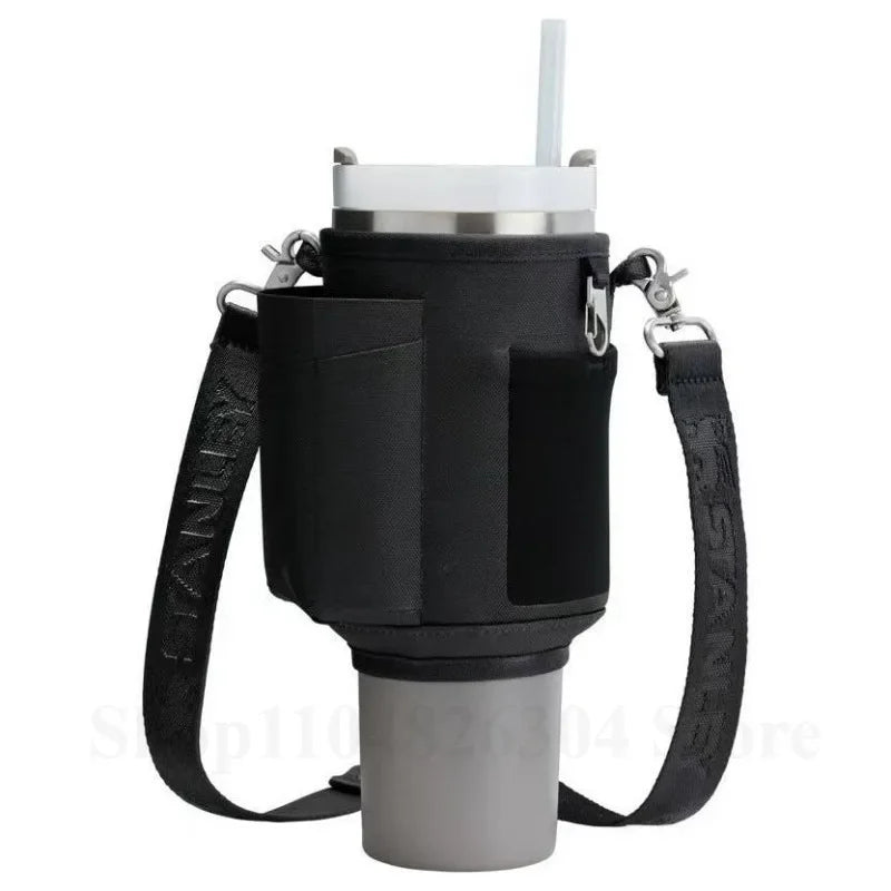 Water Bottle Carrier Water Bottle Holder Travel Essential Water Bottle Bag Carrier Cup Accessory for Stanley  40oz Tumbler
