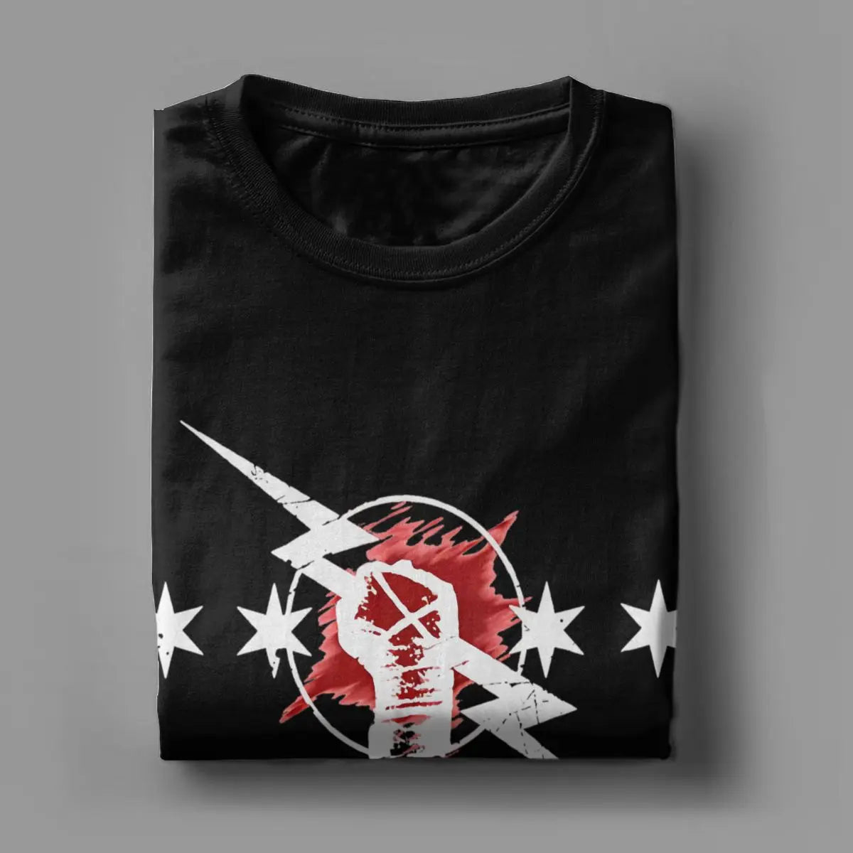 Awesome Cm Punk W-WWE Wrestler T-Shirt Men Round Neck 100% Cotton T Shirt Punk Boxer Short Sleeve Tees New Arrival merchandise