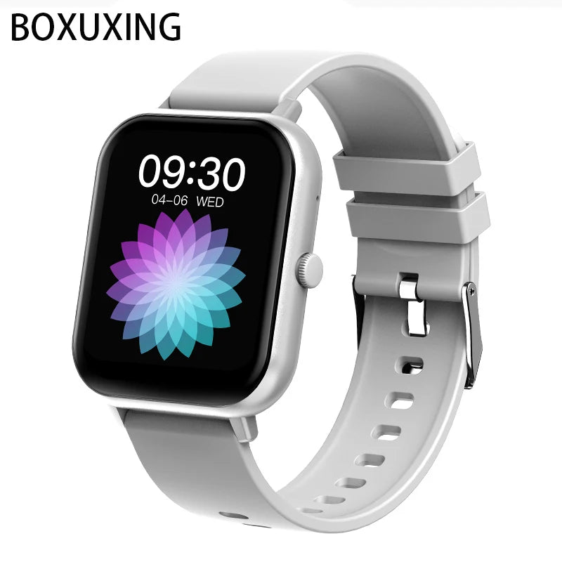 2025 New Smart Watch Women HD Bluetooth Call Sport Fitness Tracker Watch GPS Track Health Monitor Fashion Ladies Men Smart Watch